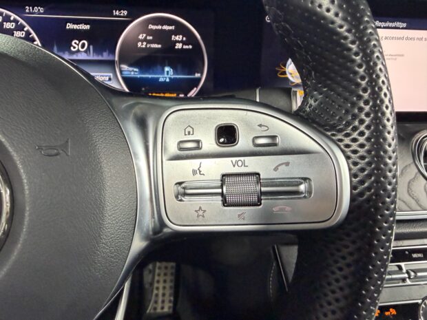 MERCEDES CLASSE E CABRIOLET 200 9G-Tronic Sportline complet