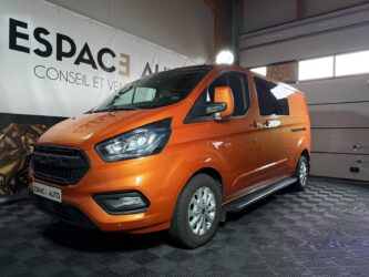 FORD TRANSIT CUSTOM 2.0 ECOBLUE 130 LIMITED CABINE APPROFONDIE 320 L2H1