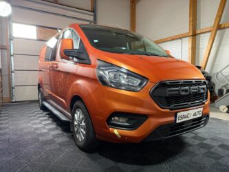 FORD TRANSIT CUSTOM 2.0 ECOBLUE 130 LIMITED CABINE APPROFONDIE 320 L2H1 complet