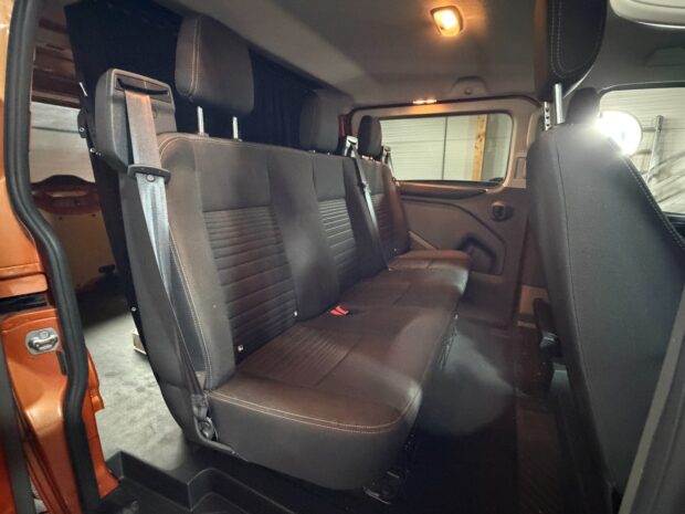 FORD TRANSIT CUSTOM 2.0 ECOBLUE 130 LIMITED CABINE APPROFONDIE 320 L2H1 complet