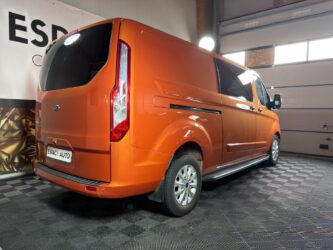 FORD TRANSIT CUSTOM 2.0 ECOBLUE 130 LIMITED CABINE APPROFONDIE 320 L2H1 complet