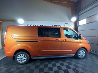 FORD TRANSIT CUSTOM 2.0 ECOBLUE 130 LIMITED CABINE APPROFONDIE 320 L2H1 complet