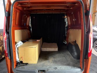 FORD TRANSIT CUSTOM 2.0 ECOBLUE 130 LIMITED CABINE APPROFONDIE 320 L2H1 complet